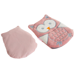 Babyjem Kiraz Çekirdekli Baykuş Kadife Gaz Yastığı Gül Kurusu