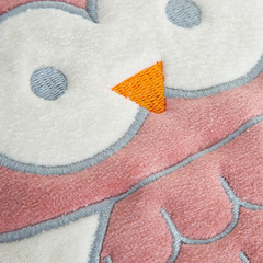 Babyjem Kiraz Çekirdekli Baykuş Kadife Gaz Yastığı Gül Kurusu