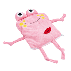 Babyjem Kiraz Çekirdekli Kurbağa Yastık Pembe