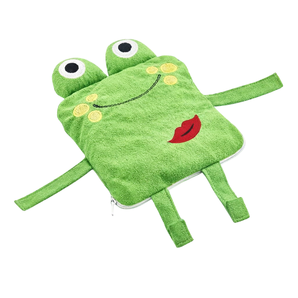 Babyjem Kiraz Çekirdekli Kurbağa Yastık Yeşil