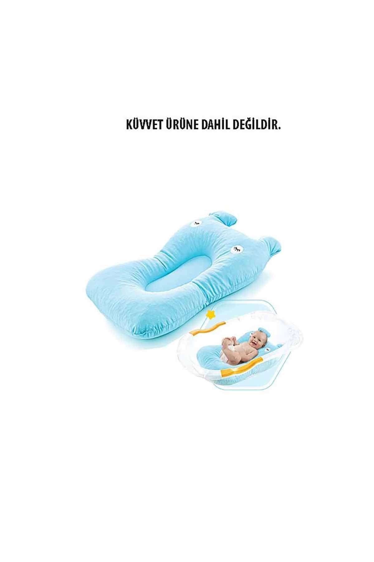 BABYJEM KÖPÜKLÜ BANYO YATAĞI MAVİ