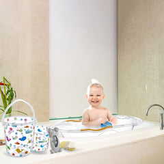 Babyjem Kurbağa Banyo&Oda Termometresi Gri