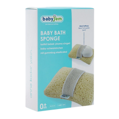 Babyjem Lastikli Bebek Yıkama Süngeri Dikdörtgen