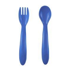 Babyjem Mama Kaşık Çatal Takımı Mavi