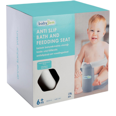 Babyjem Önden Açılır Banyo Mama Oturağı Beyaz