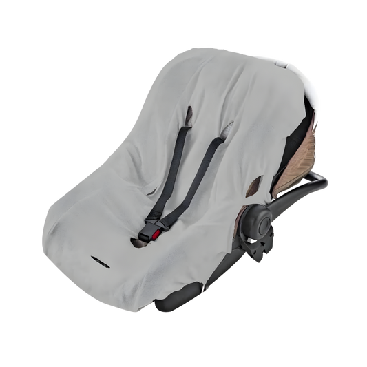 Babyjem Örme Havlu Ana Kucağı Kılıfı Gri