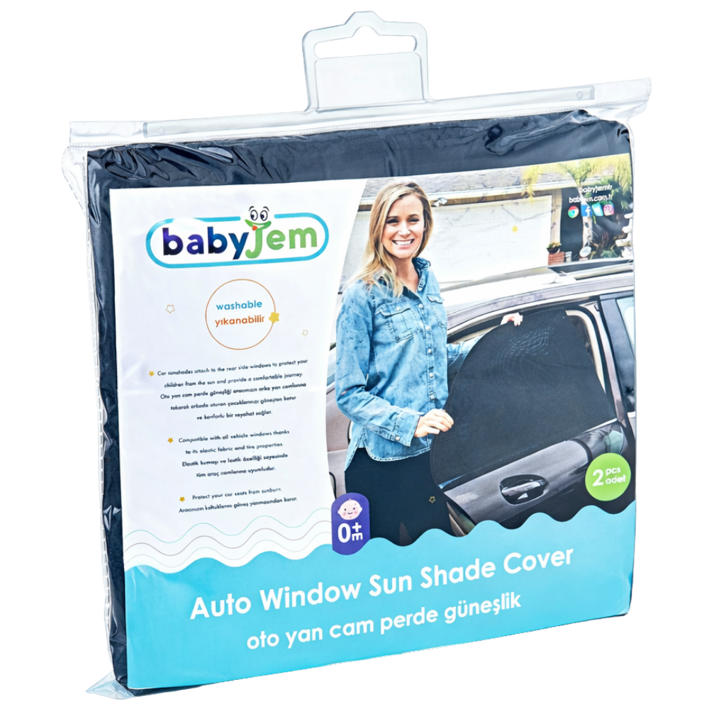 Babyjem Oto Cam Perdesi Büyük (47X107)