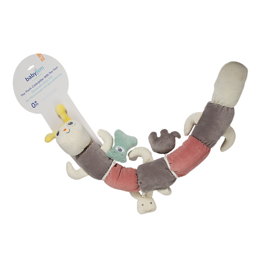 Babyjem Oyuncaklı Tırtıl Pembe