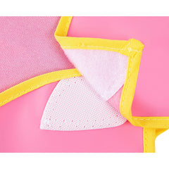 Babyjem Poli Muşamba Önlük Büyük Pembe