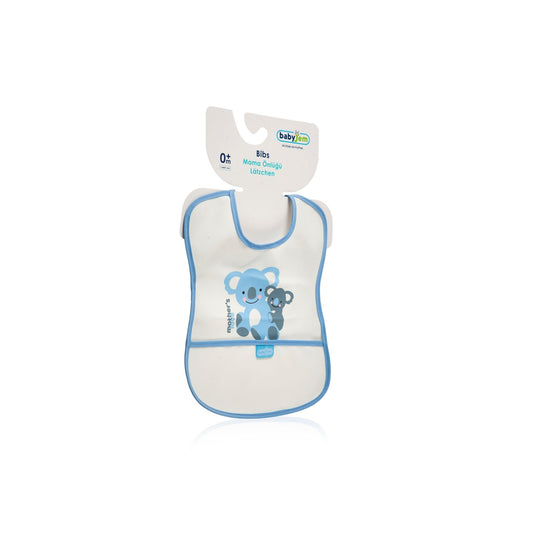 Babyjem Poli̇ Muşamba Önlük Küçük Mavi̇