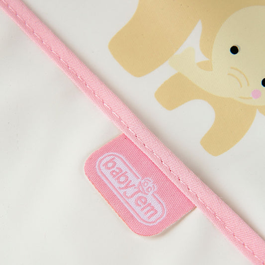 Babyjem Poli̇ Muşamba Önlük Küçük Pembe - Welcome Baby