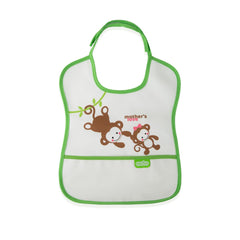Babyjem Poli̇ Muşamba Önlük Küçük Yeşil - Welcome Baby