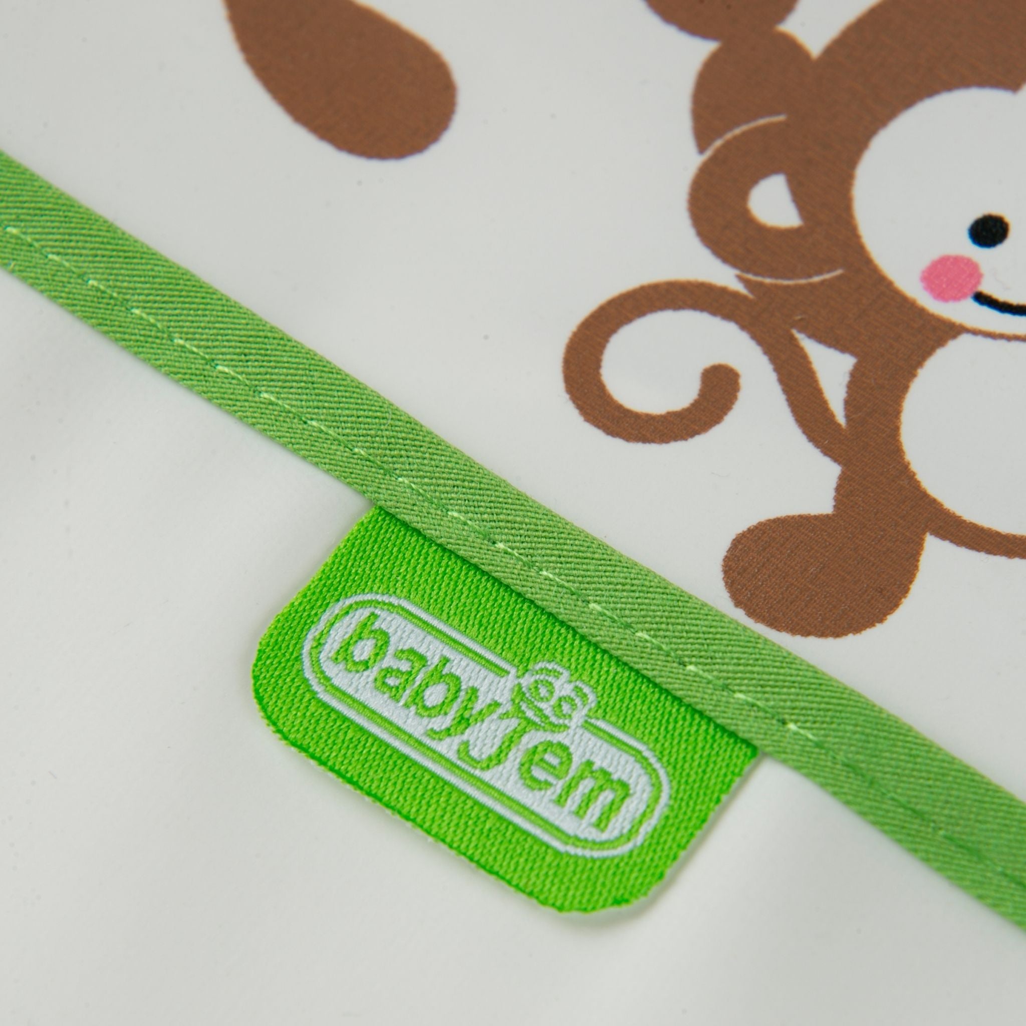 Babyjem Poli̇ Muşamba Önlük Küçük Yeşil - Welcome Baby