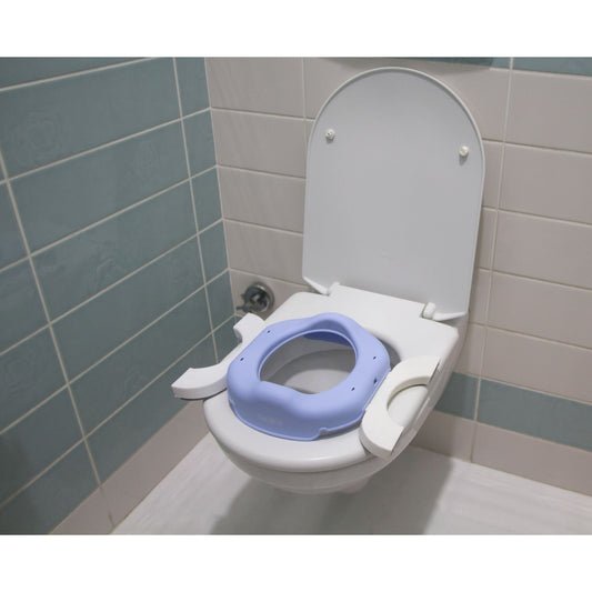 Babyjem Portatif Lazımlık 3 Hediye Poşetli̇ Mavi̇