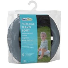 Babyjem Portatif Lazımlık 5 Hediye Poşetli Soft Gri