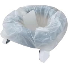 Babyjem Portatif Lazımlık 5 Hediye Poşetli Soft Gri