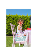 Babyjem Sandalye Yükseltici̇ Minder Yeşil Kare - Welcome Baby