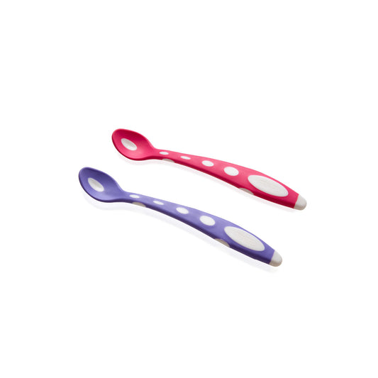 Babyjem Si̇li̇kon Mama Kaşığı Pembe/Mor