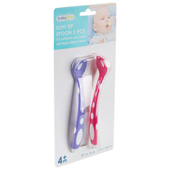 Babyjem Silikon Mama Kaşığı Pembe Mor