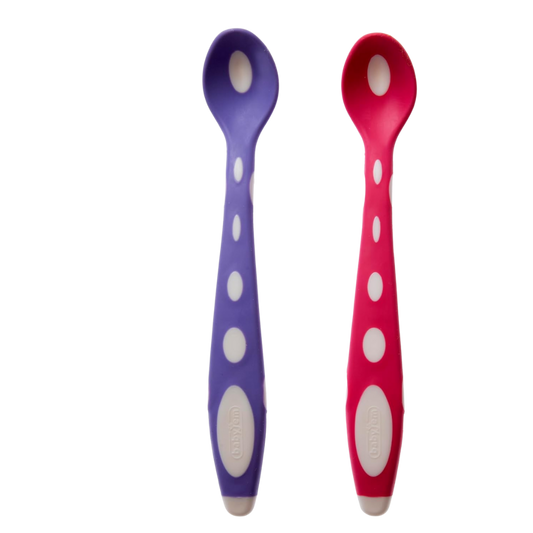 Babyjem Silikon Mama Kaşığı Pembe Mor
