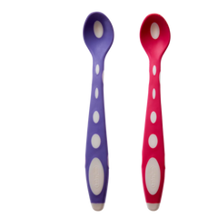 Babyjem Silikon Mama Kaşığı Pembe Mor