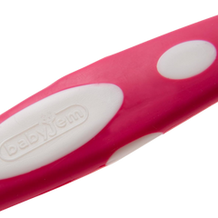 Babyjem Silikon Mama Kaşığı Pembe Mor