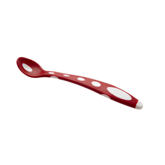 Babyjem Silikon Mama Kaşığı Turuncu Kırmızı