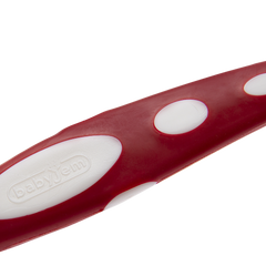 Babyjem Silikon Mama Kaşığı Turuncu Kırmızı