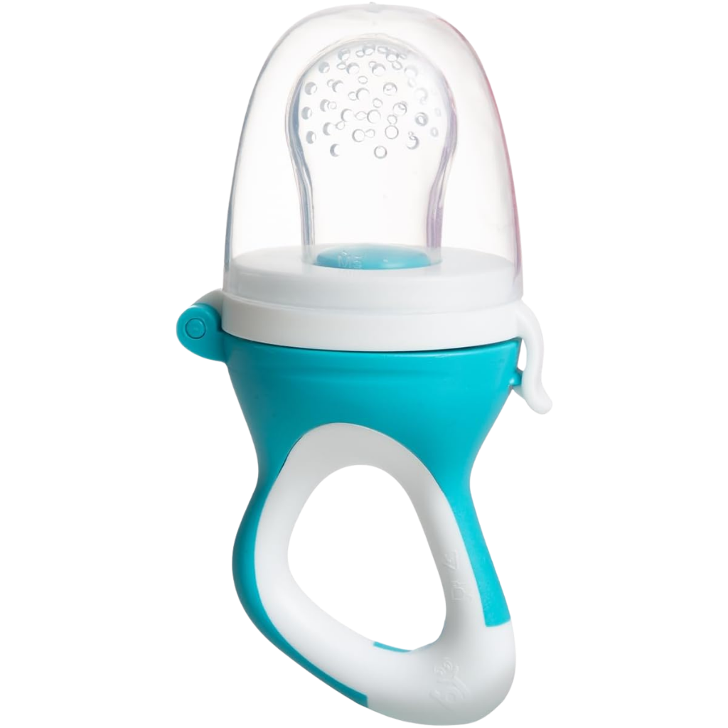 Babyjem Si̇li̇kon Uçlu Meyve Sebze Emziği Mavi