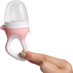 Babyjem Si̇li̇kon Uçlu Meyve Sebze Emziği̇ Pembe