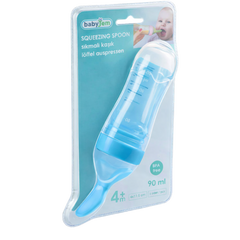Babyjem Sıkmalı Kaşık Mavi