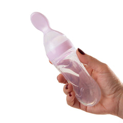 Babyjem Sıkmalı Kaşık Pembe