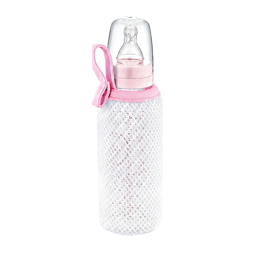 Babyjem Soft Büyük Şişe Kılıfı Pembe
