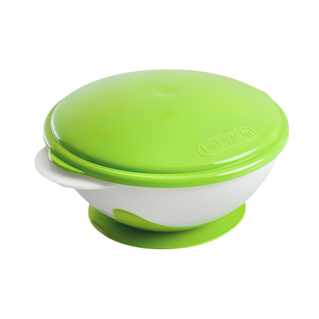 Babyjem Vakumlu Mama Tabağı Yeşil