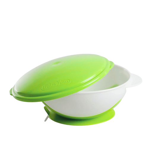 Babyjem Vakumlu Mama Tabağı Yeşil