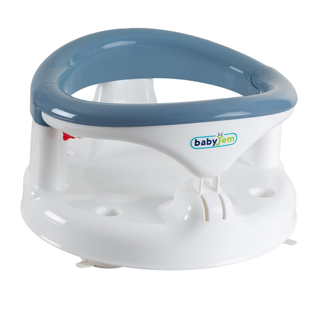 Babyjem Yandan Açılır Banyo Mama Oturağı İndigo Mavi