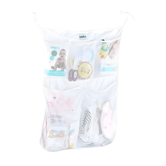 Babyjem Yatak Başı Organizer Beyaz