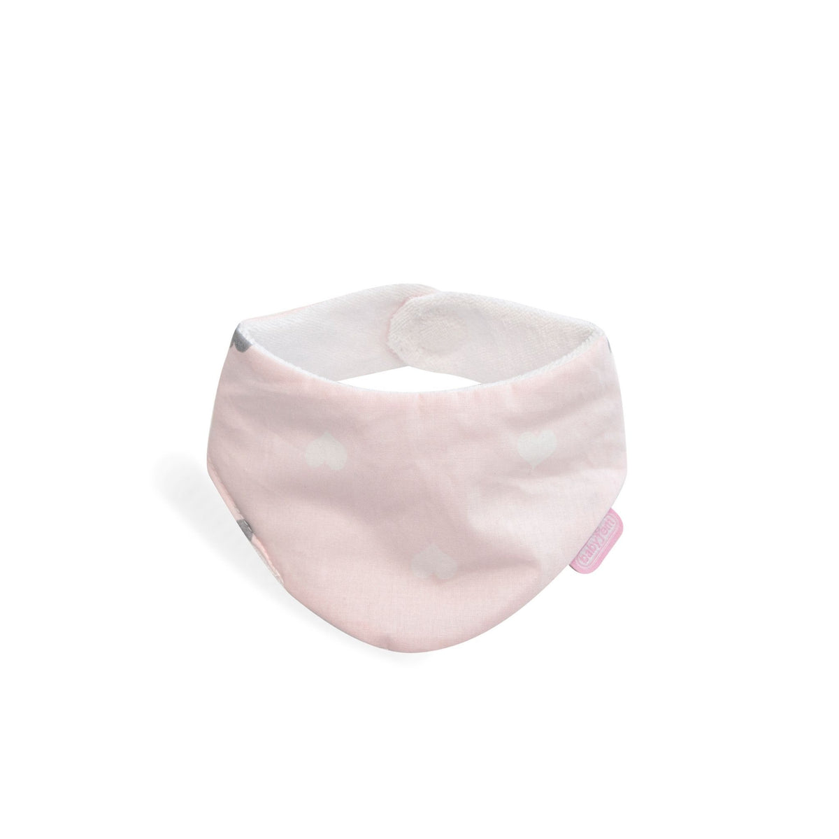 Babyjem Yeni̇ Doğan Fular Önlük Pembe