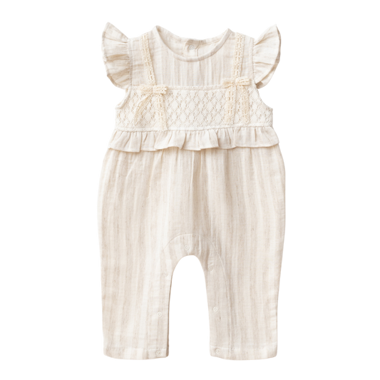 BabyMio Hırkalı Tulum Bej