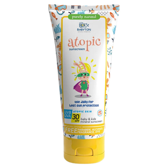 Babyton Atopik Ciltler İçin Güneş Koruyucu Krem 100ml