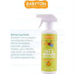 Babyton Doğal Oyuncak ve Mama Sandalyesi Temizleyici Sprey 500ml