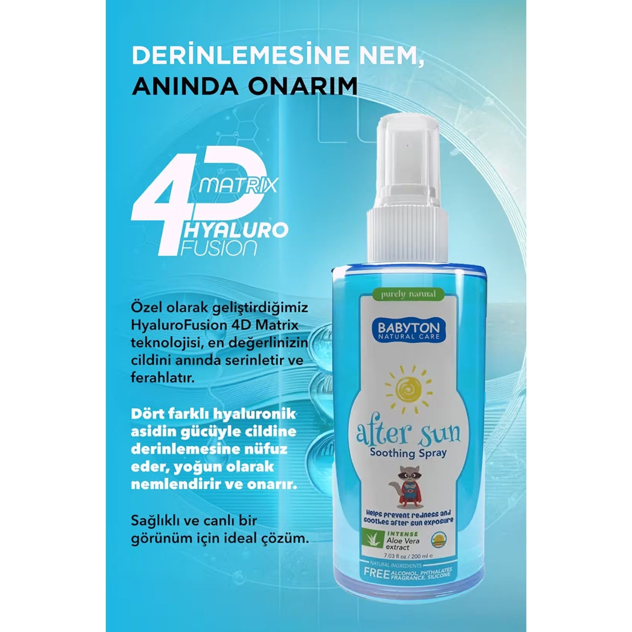 Babyton Güneş Sonrası Sprey 200ml