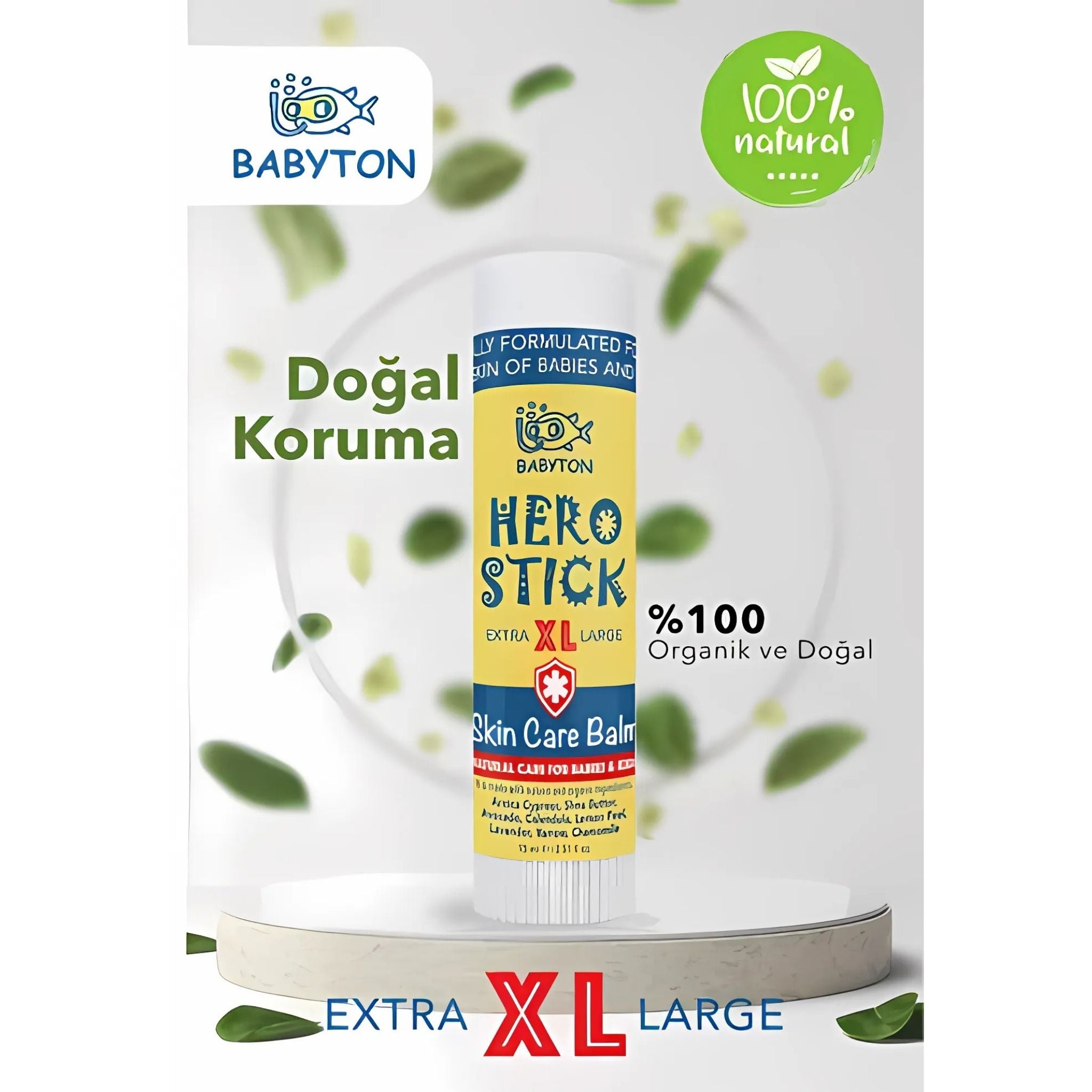 Babyton Hero Stick XL Anlık Yatıştırıcı Doğal Stick
