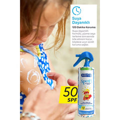 Babyton Suya Dayanıklı Güneş Koruyucu Sprey 50 SPF