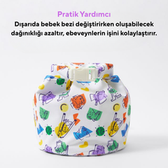 Bambino Mio Su Geçirmez Bebek Bezi Taşıma Çantası Wet Bag Bold