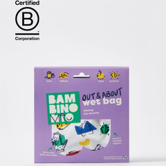Bambino Mio Su Geçirmez Bebek Bezi Taşıma Çantası Wet Bag Bold