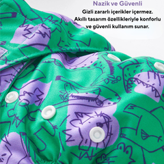 Bambino Mio Yıkanabilir Bebek Bezi 0-54 Ay Fizz