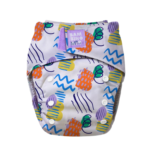 Bambino Mio Yıkanabilir Bebek Bezi 0-54 Ay Scribble
