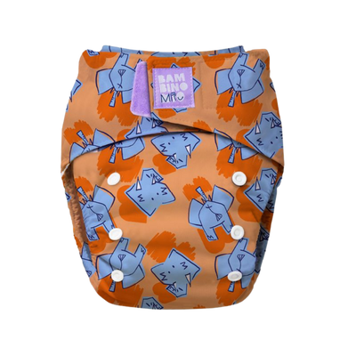 Bambino Mio Yıkanabilir Bebek Bezi 0-54 Ay Stomp