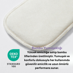 Bambino Mio Yıkanabilir Bebek Bezi Yedek Emici Takviye Pedi Booster 3'lü Paket